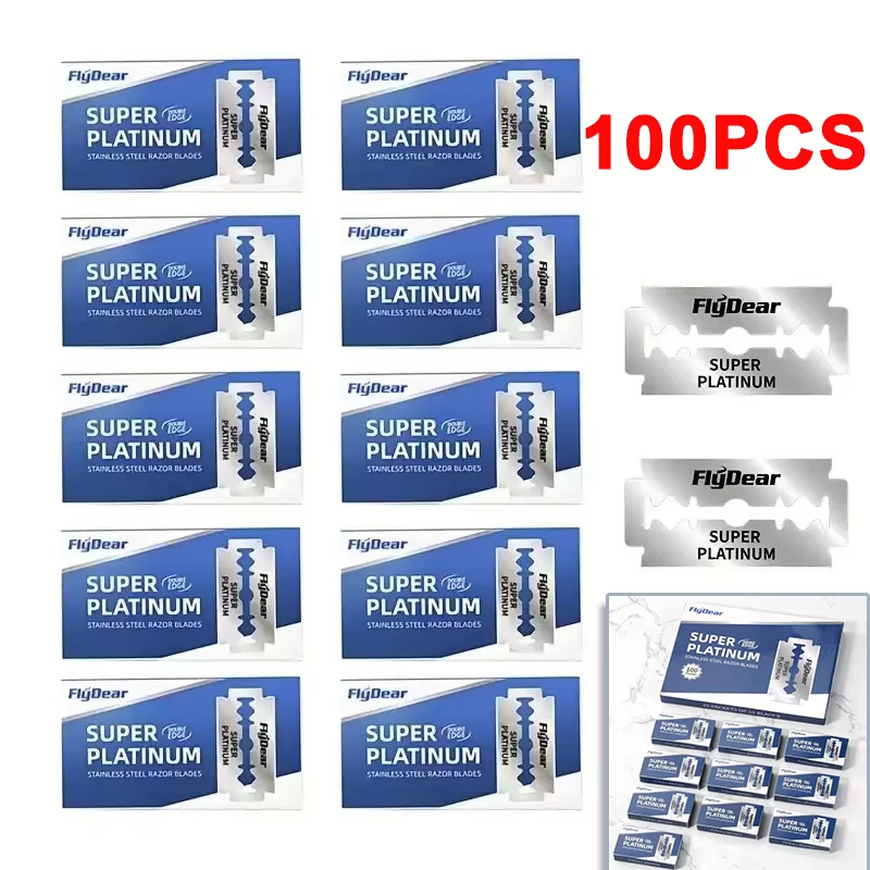 100PCS/10PCS Stainless Steel D - Safety Razor Handle 评论和价格
