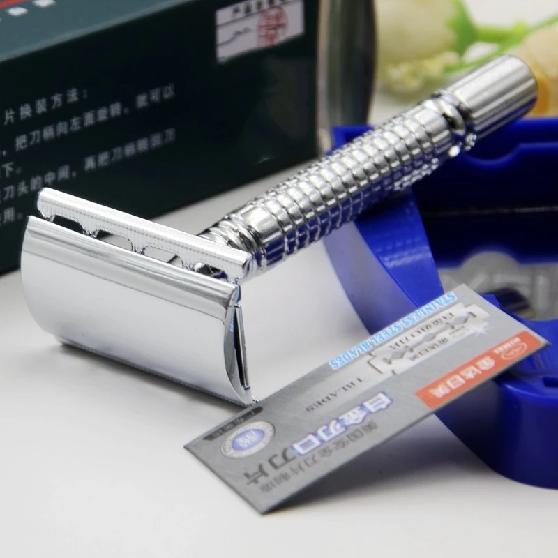 100PCS/10PCS Stainless Steel D - Safety Razor Handle 评论和价格