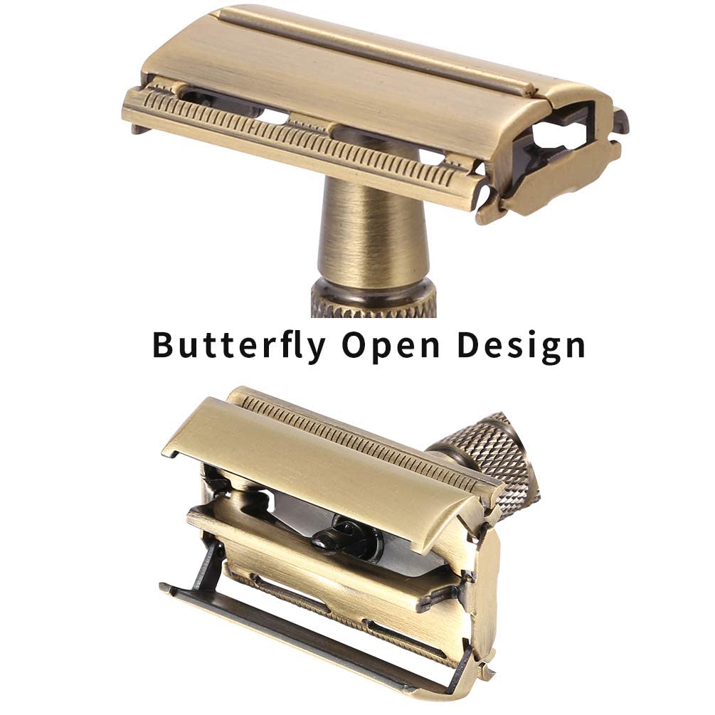YINTAL Men's Bronze Classic Do - Safety Razor Handle 评论和价格