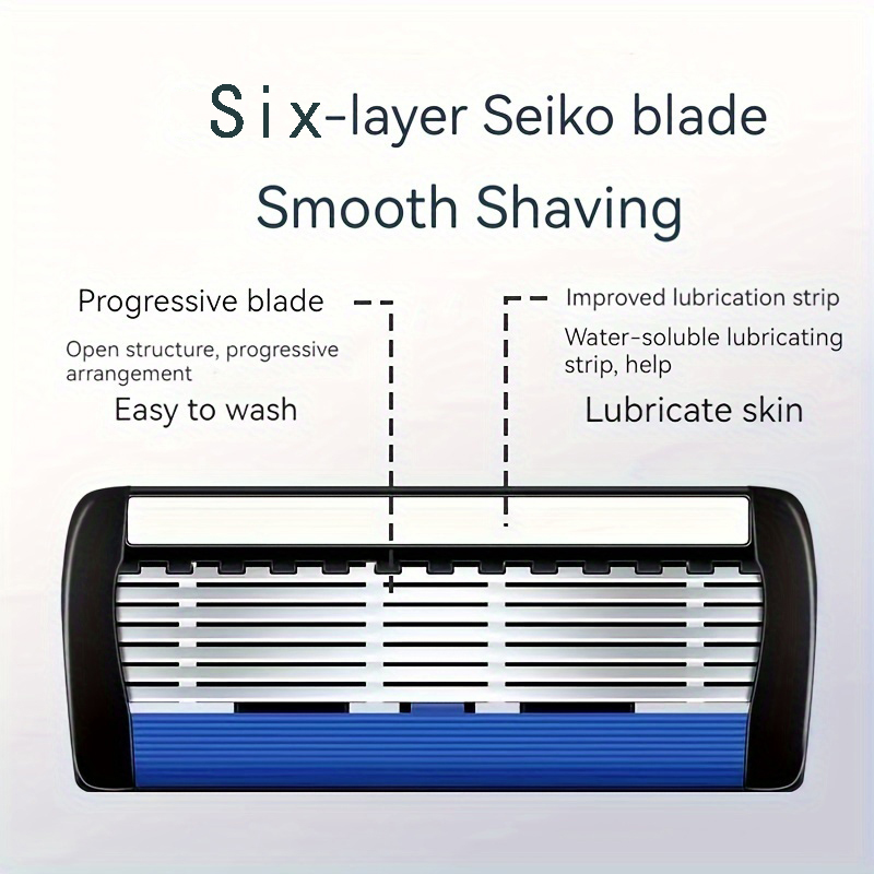 2 Handles, 30 Blades, 6-Layer  - Safety Razor Handle 评论和价格